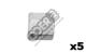 goer RA7167V - SET 5 RACORES ANULADORES ROSCA 12X150
